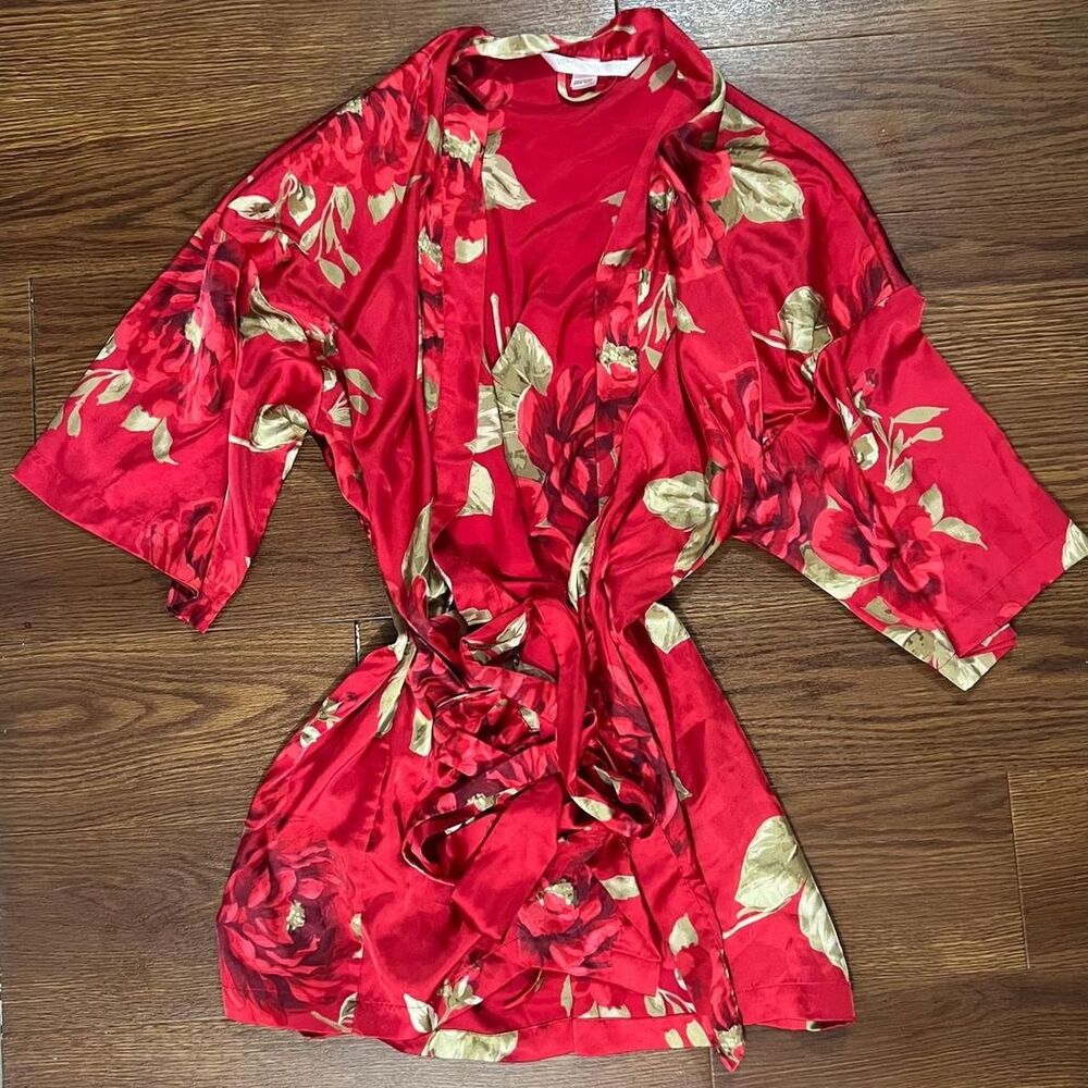 Victoria-s-secret Women's Red Robe